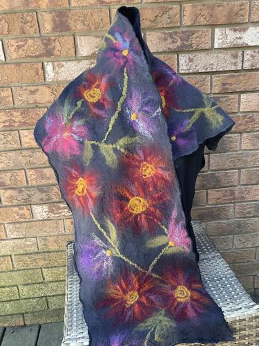 Ann Plotkin Nuno felted scarf