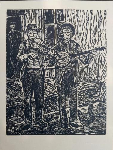 JRicher CabinFever WoodcutPrint